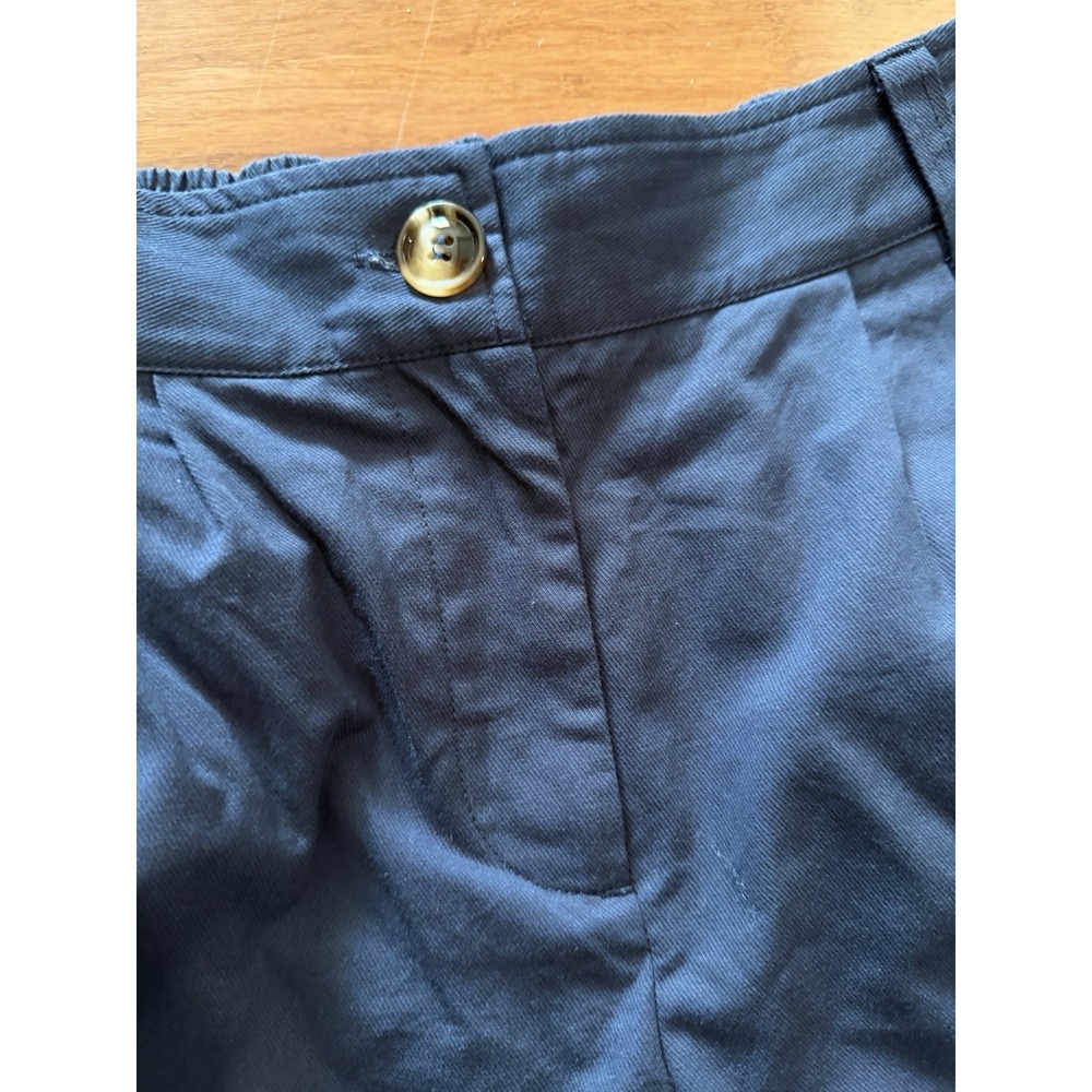 Halara Pants Womens S Petite‎ Blue Jogger Elastic Waist Cuffed Ankle Pleated - Picture 3 of 11
